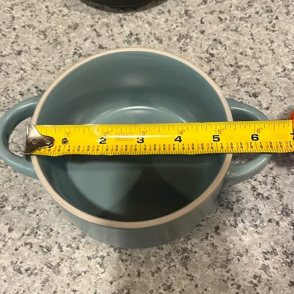 Set of Two Stackable Soup Bowls by Mikasa - Picture 3 of 5